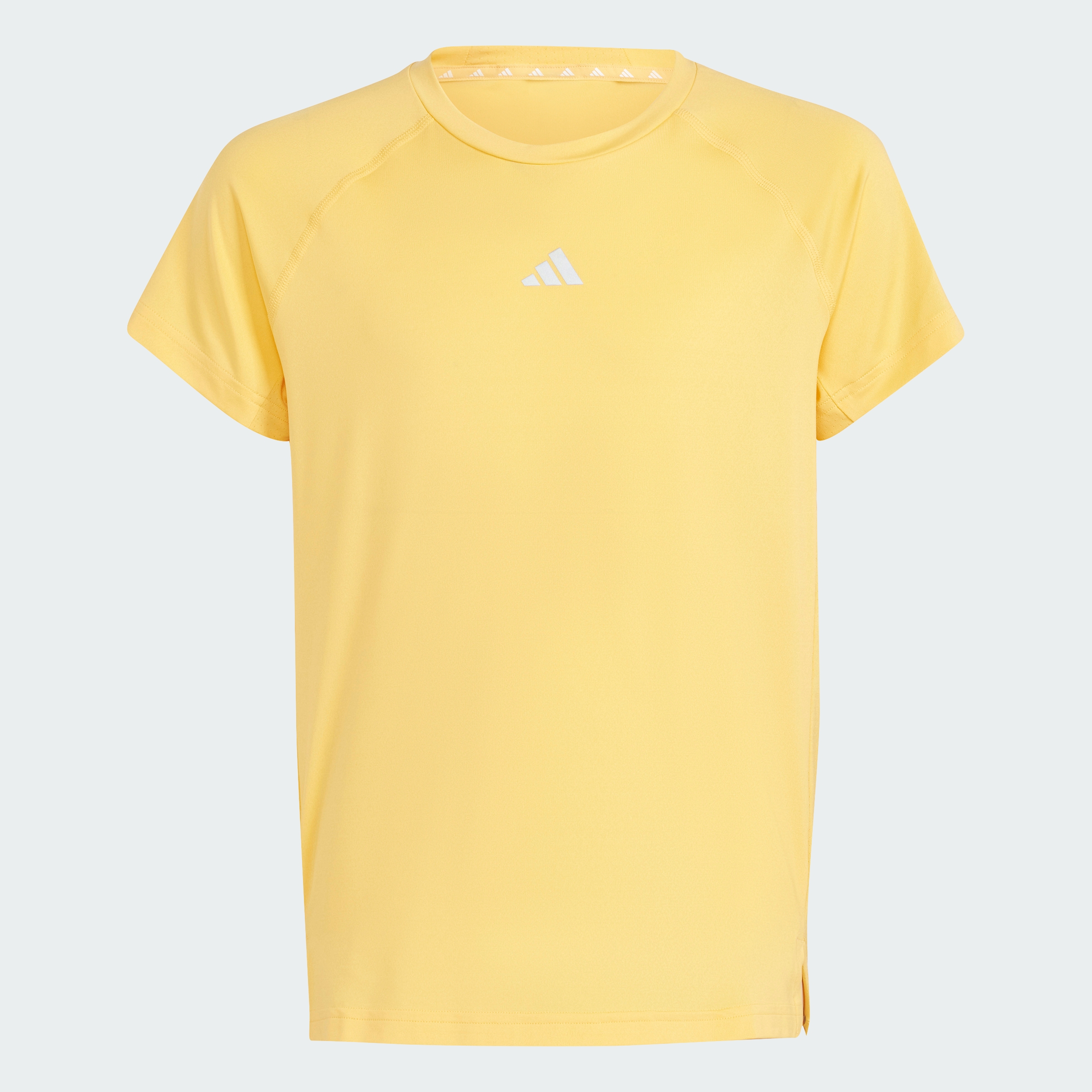 Adidas tập luyện áo thun trẻ em trẻ em trái cam ir9413