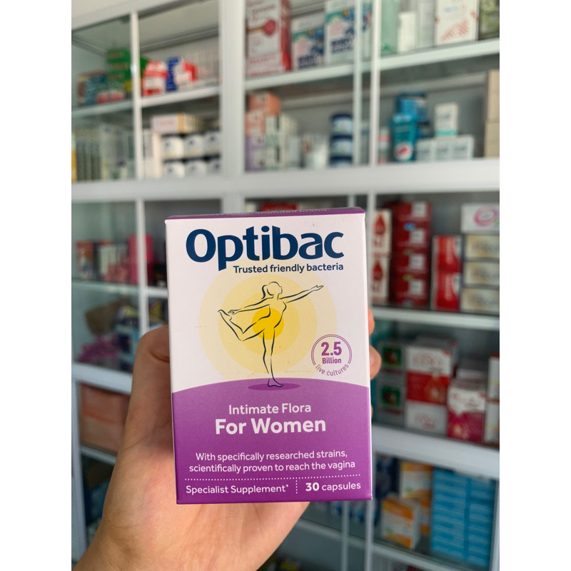Men vi sinh Optibac tím Optibac Probiotics For Women Anh Quốc