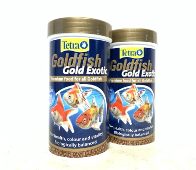 BUNDLE Deal : (2 Bottles) TETRA Goldfish Gold Exotic - 250ml