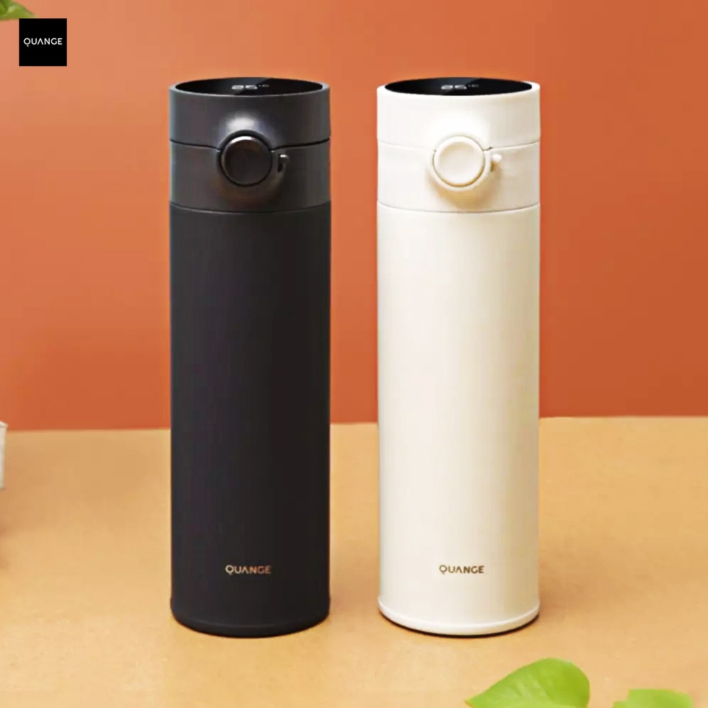 Xiaomi Youpin Bình nước giữ nhiệt Quange 480ML bằng thép không gỉ có nắp đậy tiện dụng lkf