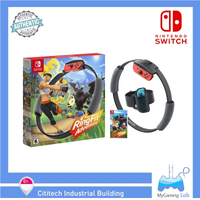 [SG]★ON-SALE★Nintendo Switch Game Ring Fit Adventure Full Set RingFit For Switch / Switch OLED