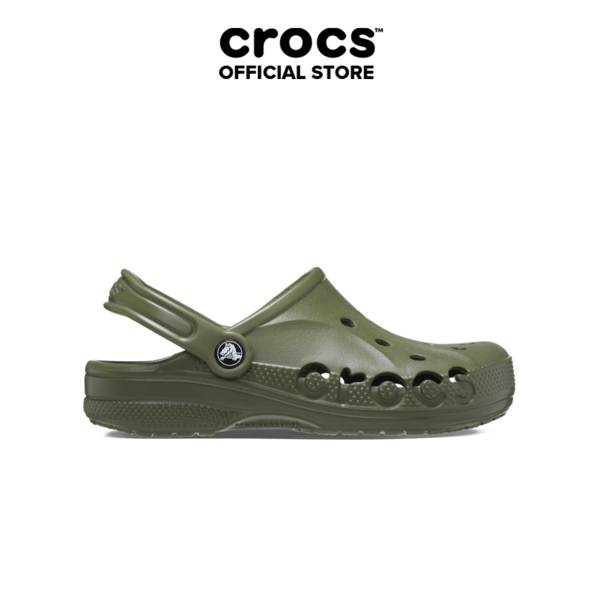Giày Clog Unisex Crocs Baya - Army Green -10126-309