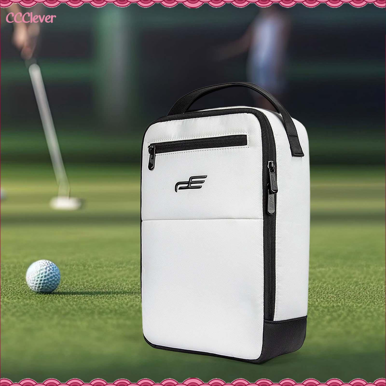Ccclever giày chơi golf Túi Túi giày du lịch đa năng dây kéo túi Tote Nhỏ không thấm nước thông gió Giày Túi địu Giày Túi lưu trữ