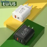 Seastina  thiết bị sạc nhanh 65W với USB-A và Cổng PD để điện thoại thông minh và máy tính bảng
