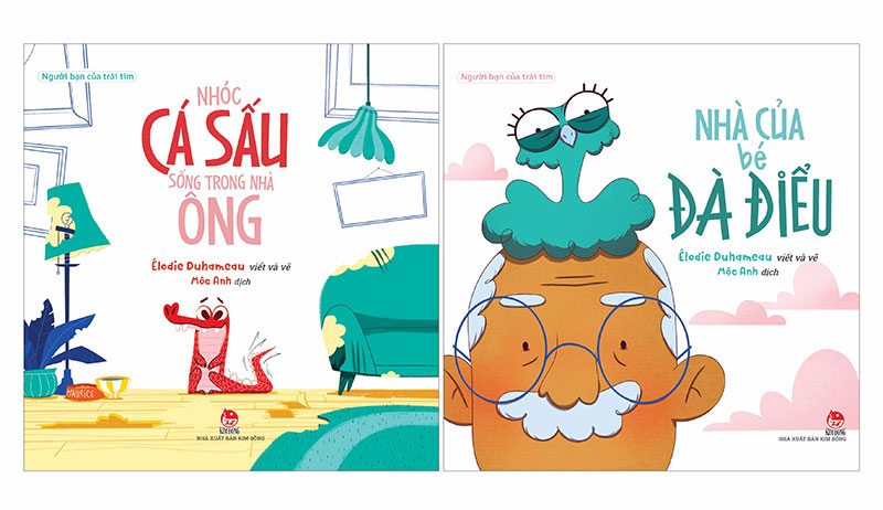 Combo Người bạn của trái tim (2 quyển) - Kim Đồng
