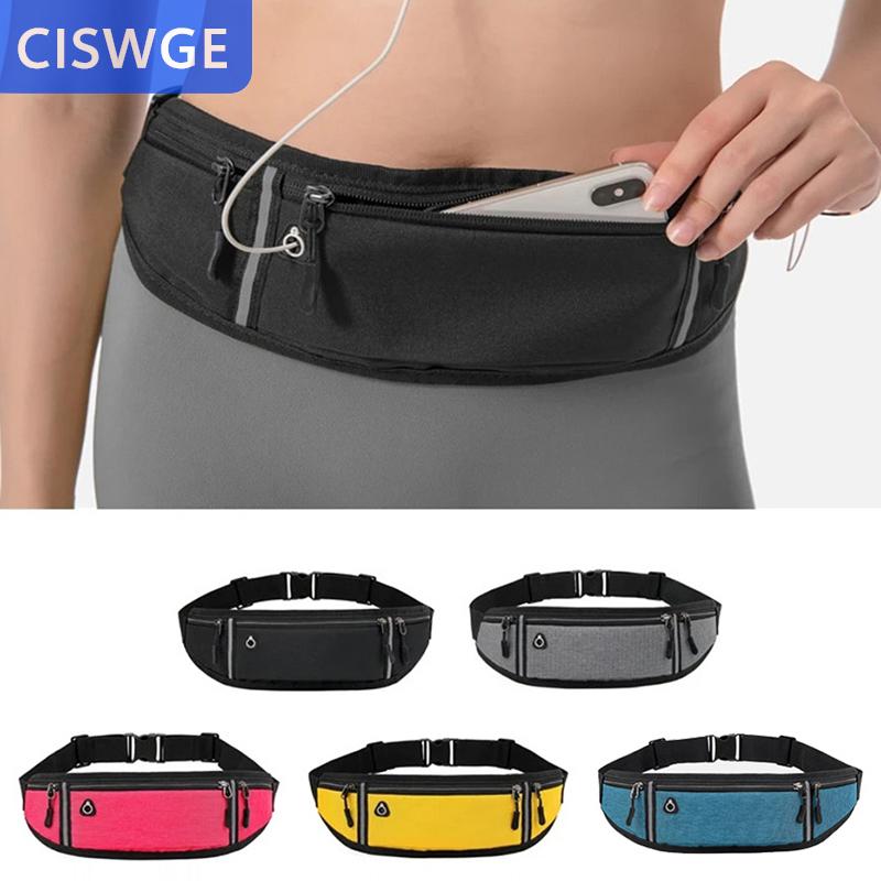 [COD] CISWGE Chuyên Nghiệp Chạy Eo Túi Thể Thao Vành Đai Pouch Điện Thoại Di Động Trường Hợp Người Đàn Ông Phụ Nữ Ẩn Pouch Phòng Tập Thể Dục Túi Thể Thao Chạy Vành Đai Eo Gói