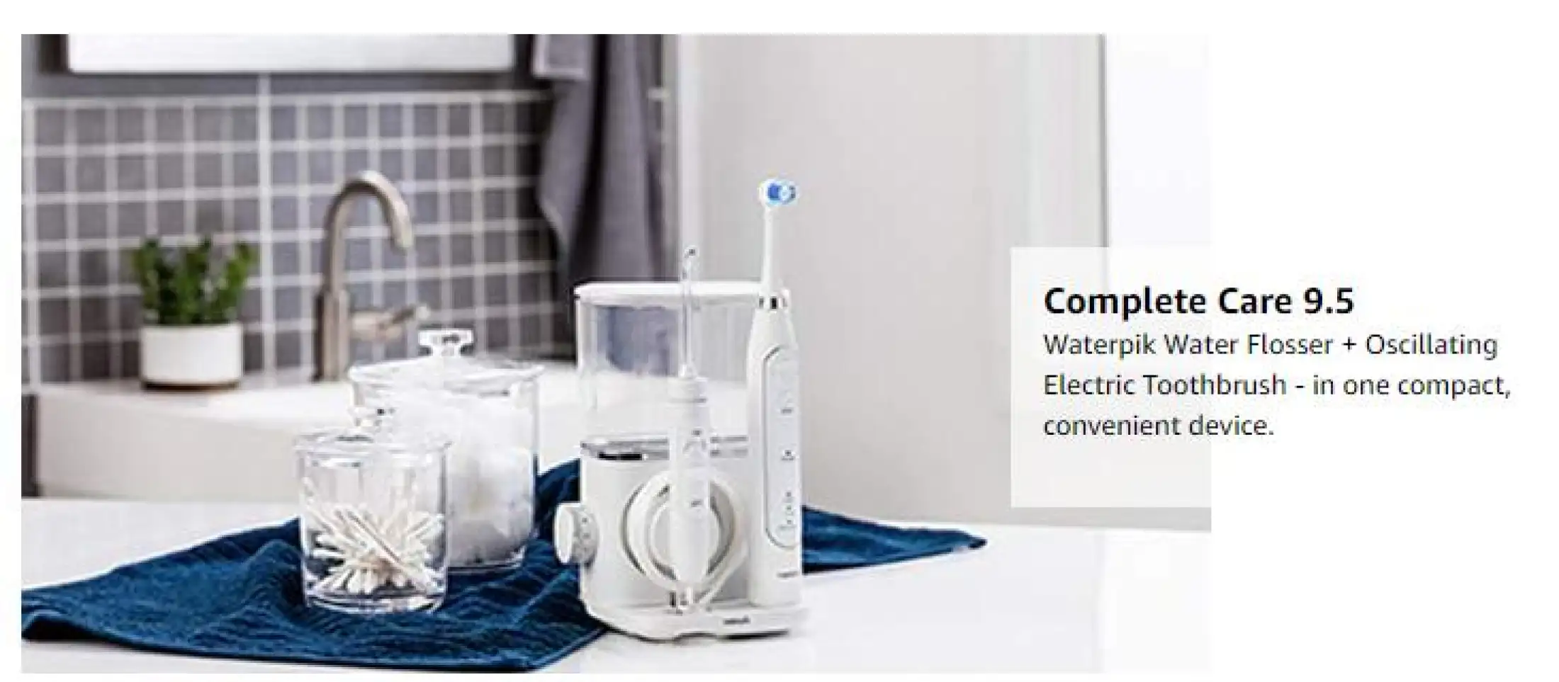 waterpik flosser and toothbrush in one