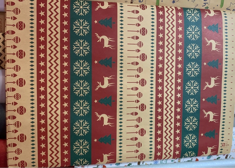 Giấy gói quà kraft noel - vn45