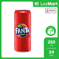FANTA Strawberry Kaleng 250ml isi 24 pcs [Karton]