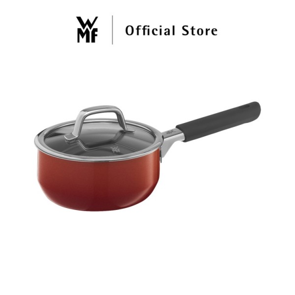 WMF Fusiontec Saucepan With Lid, Red 16Cm 0515315290 Singapore