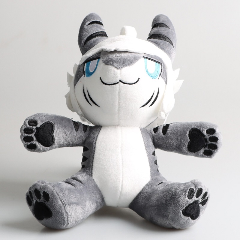27CM Changed Game Toy Changed Puro Changed Cat Shark Plush Toys Soft Stuffed Animal Toy Birthday Gif