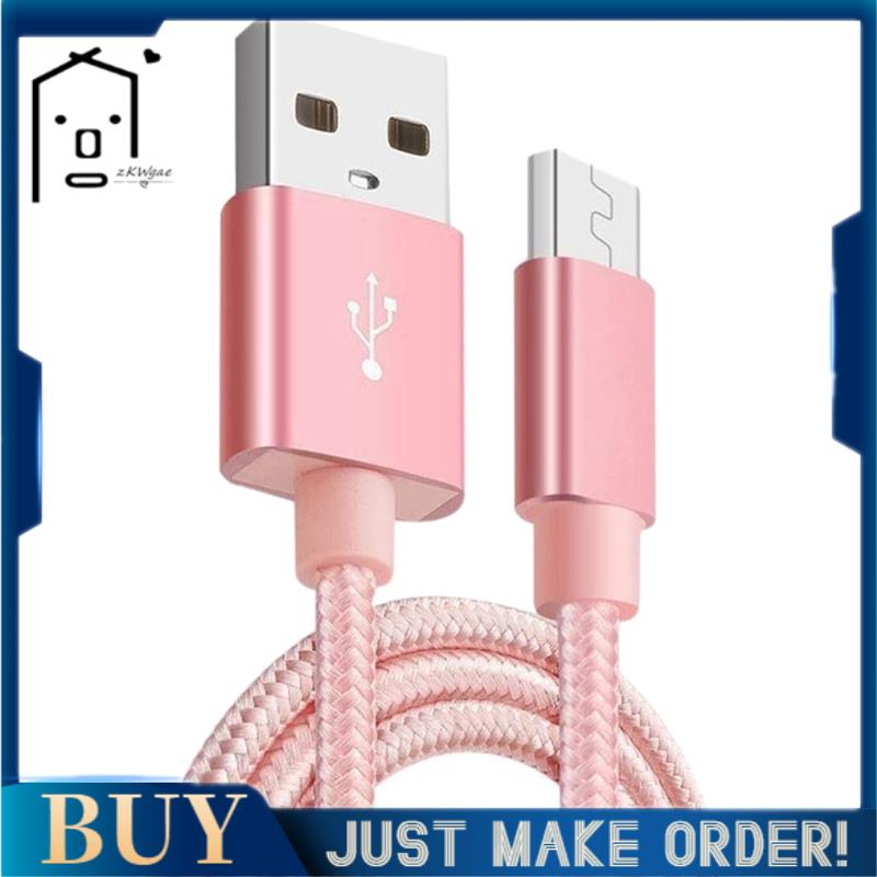 Android Charger Cable, 2 Meter Android Fast Charging Nylon Braided Universal Use Charger for Android Phones