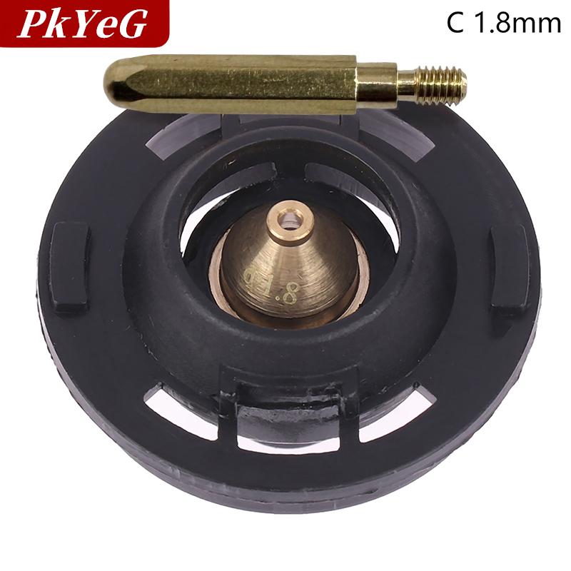 [COD] PkYeG 0.5 1.0 1.8 2.5mm vòi phun chất lượng cao kim loại sơn phun tip cũ bị hư hỏng Airbrush vòi phun thay thế