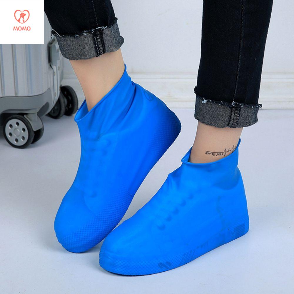 DFSID Dày Chịu mài mòn Tái sử dụng Rắn Màu Sắc Ngoài trời Khởi động Bao Gồm Giày Phụ Kiện Mưa Khởi Động Giày Bao Gồm
