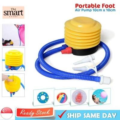 [SG SELLER] Inflatable Foot Air Pump Swimming Pool Ball Yoga Ball Air Bed Ball Float Leg Pump Air Sofa Balloon Pump