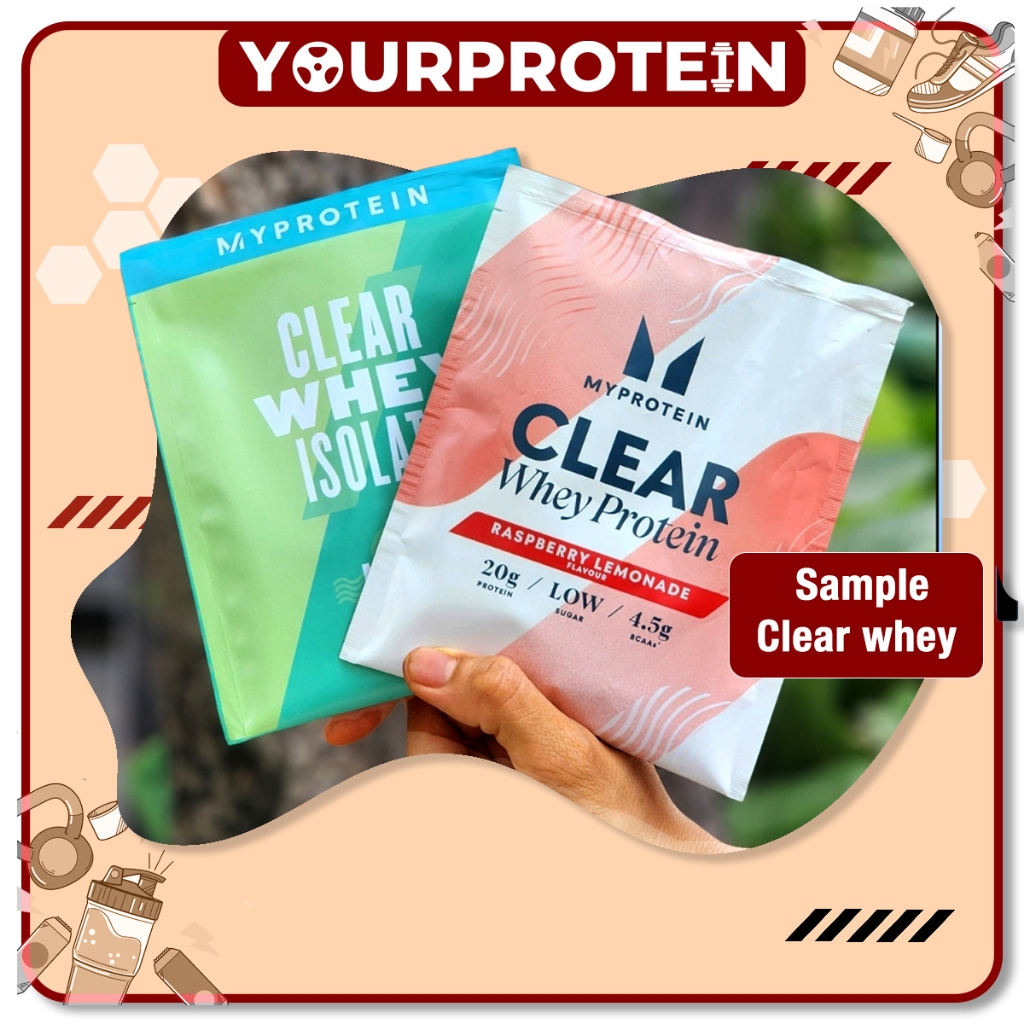 Myprotein Gói Dùng Thử : SAMPLE Clear Whey Isolate ( VỊ CHỌN NGÃU NHIÊN )