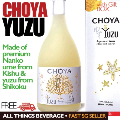 Choya Yuzu - 1 Day FREE Delivery - with Gift Box