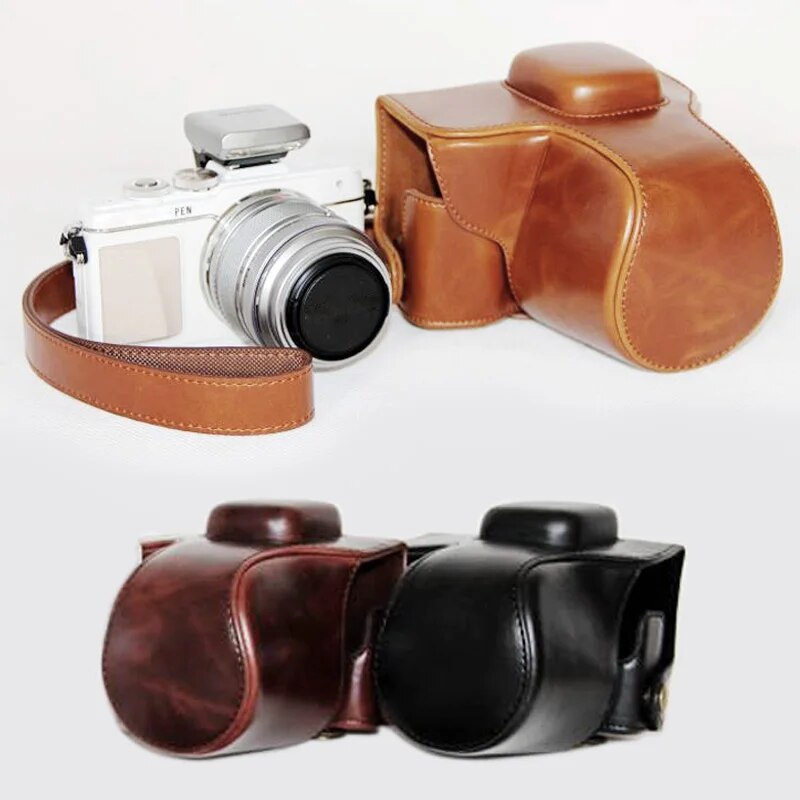 【Deal】 Hard Camera Case Bag Grip Strap For Olympus Pen E-Pl7 Epl7 E-Pl8 Epl8 E-Pl9 Epl9