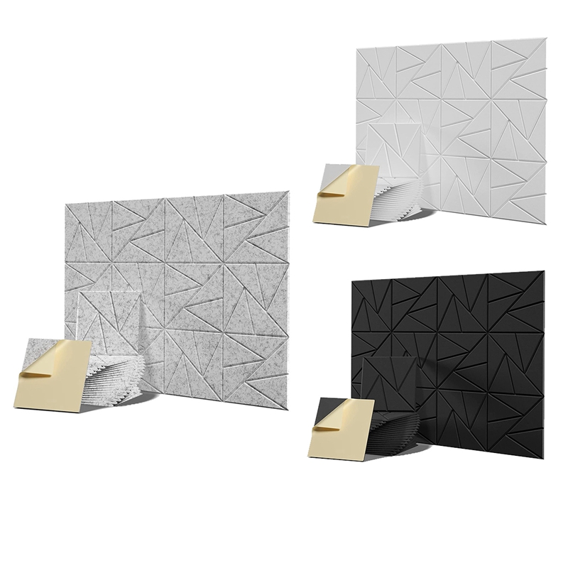 12Pack Acoustic Panels with Self-Adhesive, 12X 12X 0.4Inch Sound Proof Foam Panels,Sound Panels High Density, Harga  60 Ringgit*Penghantaran Percuma
