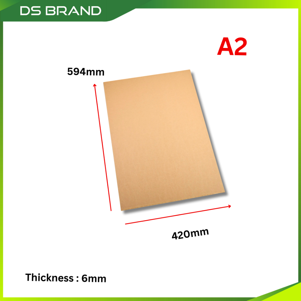 Cardboard DIY A5 A4 A3 A2 A1 A0 Size / Kotak Lapik Kad / Packaging Card Board / Packing Kotak / Packing Cardboard - M4