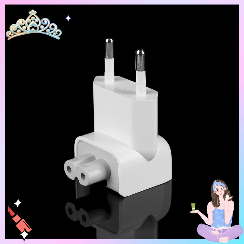 【COD】1PC MacBook Chuyển Đổi Máy Tính Notebook Máy Tính Xách Tay iPad Adapter Đầu Vịt Bộ Sạc Chân Cắm EU