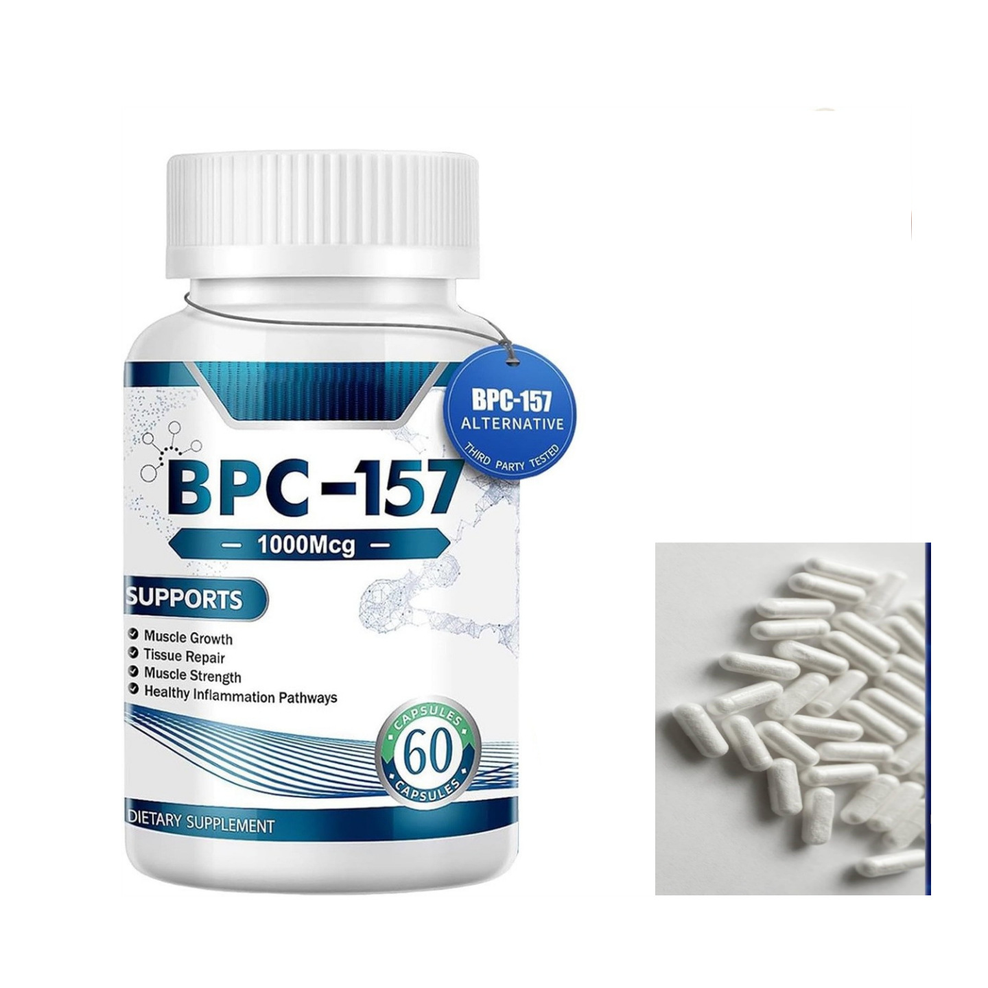 prohealth bpc-157 500 mcg 60 capsules price New BPC 157 Peptide Capsules