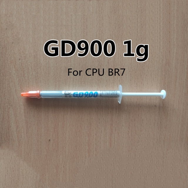 1g cho cpu br7 1g cho cpu br7 keo tản nhiệt dẫn điện dán silicone gd900 tản nhiệt hiệu suất cao mỡ hỗn hợp cho cpu cn30/br7/7/15/30g 4.8 wát/mét