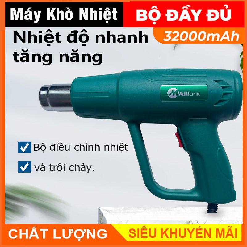 Máy khò nhiệt làm đồ tết 2024 cầm tay mailtank sử dụng khò hơi nóng phục vụ khò màng co decal máy thổi hơi nóngmáy thổi nhiệt