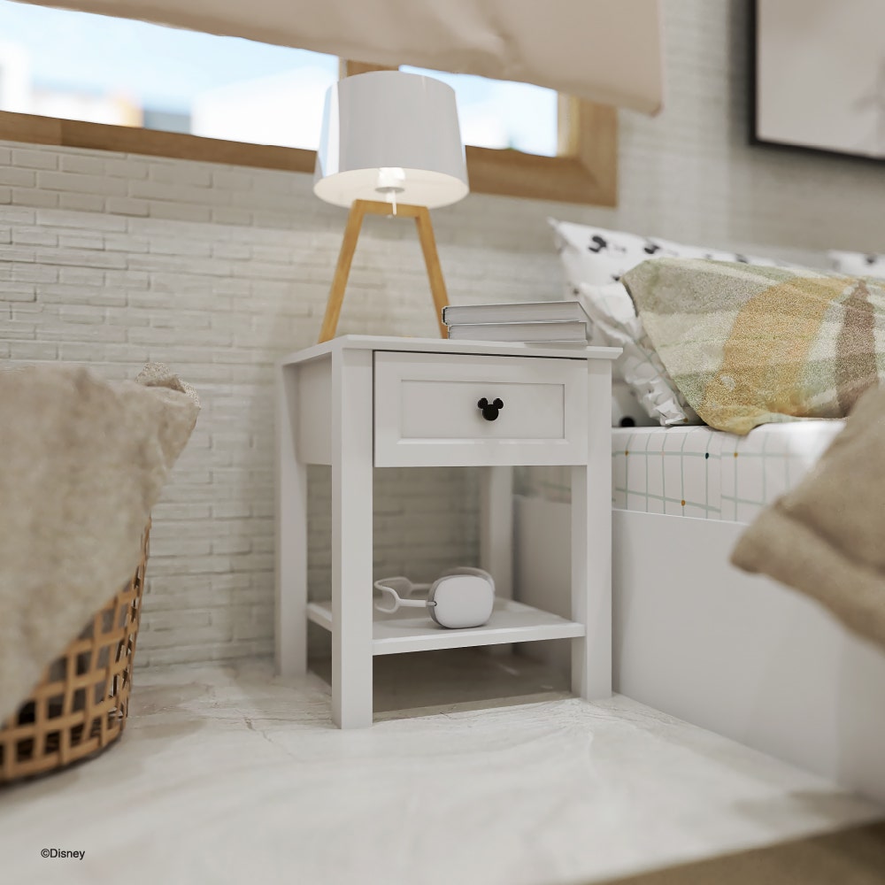 Disney Home ตู้เตี้ยลิ้นชัก DISNEY รุ่น MICKEY-MC สีขาว (45 x 40 x 56 ซม.) ราคา 1,850 บาท*ส่งฟรี