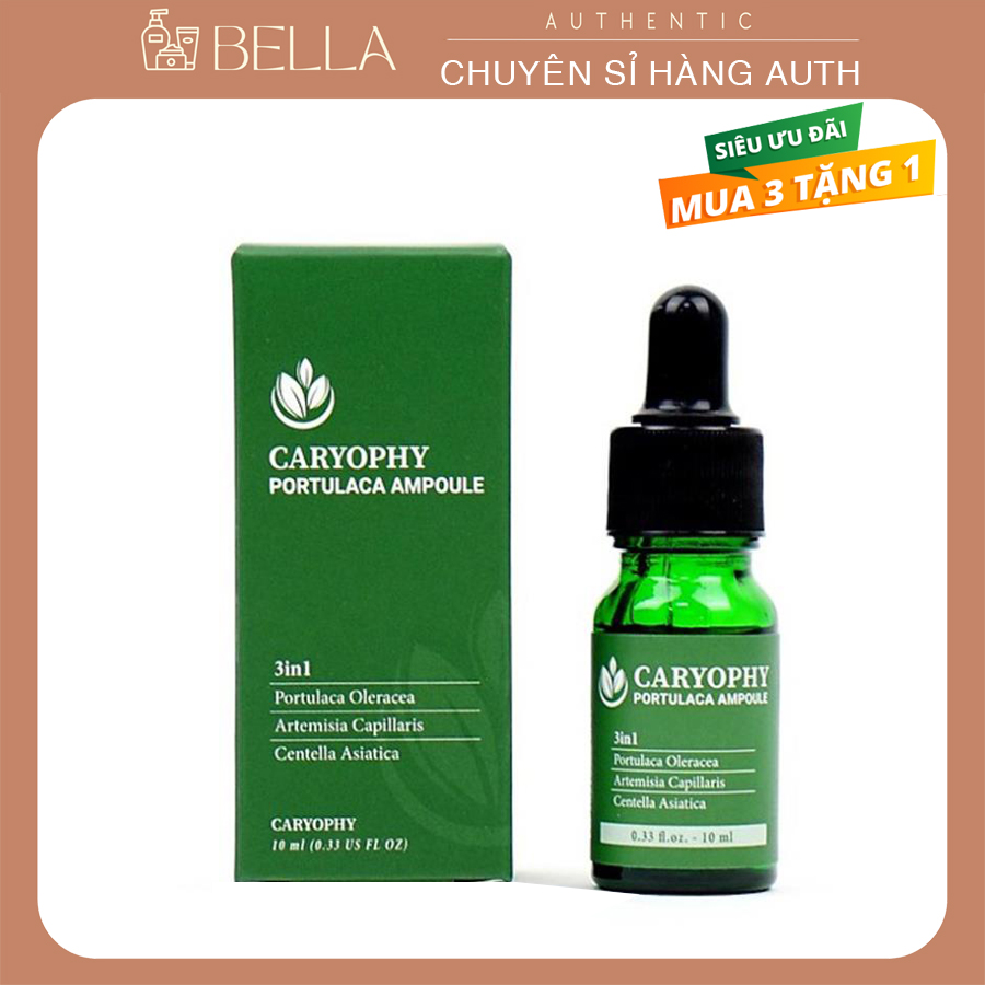 Tinh Chất Giảm Mụn Caryophy Portulaca Ampoule 10ml Hàn Quốc