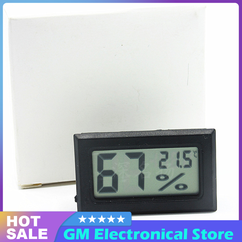 ⚡⚡Mini LCD kỹ thuật số Nhiệt kế độ ẩm trong nhà cầm tay cảm biến nhiệt độ độ ẩm cụ