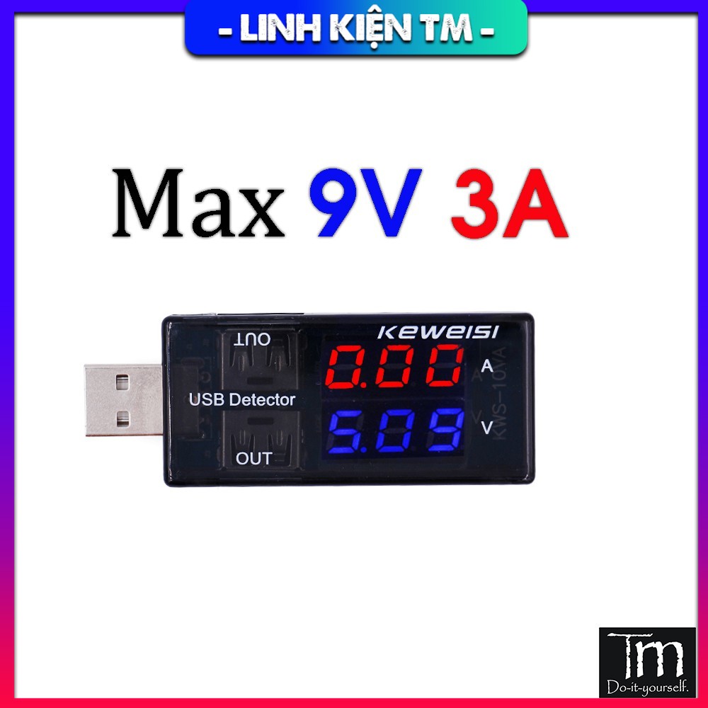 Usb tester đo dòng áp v2