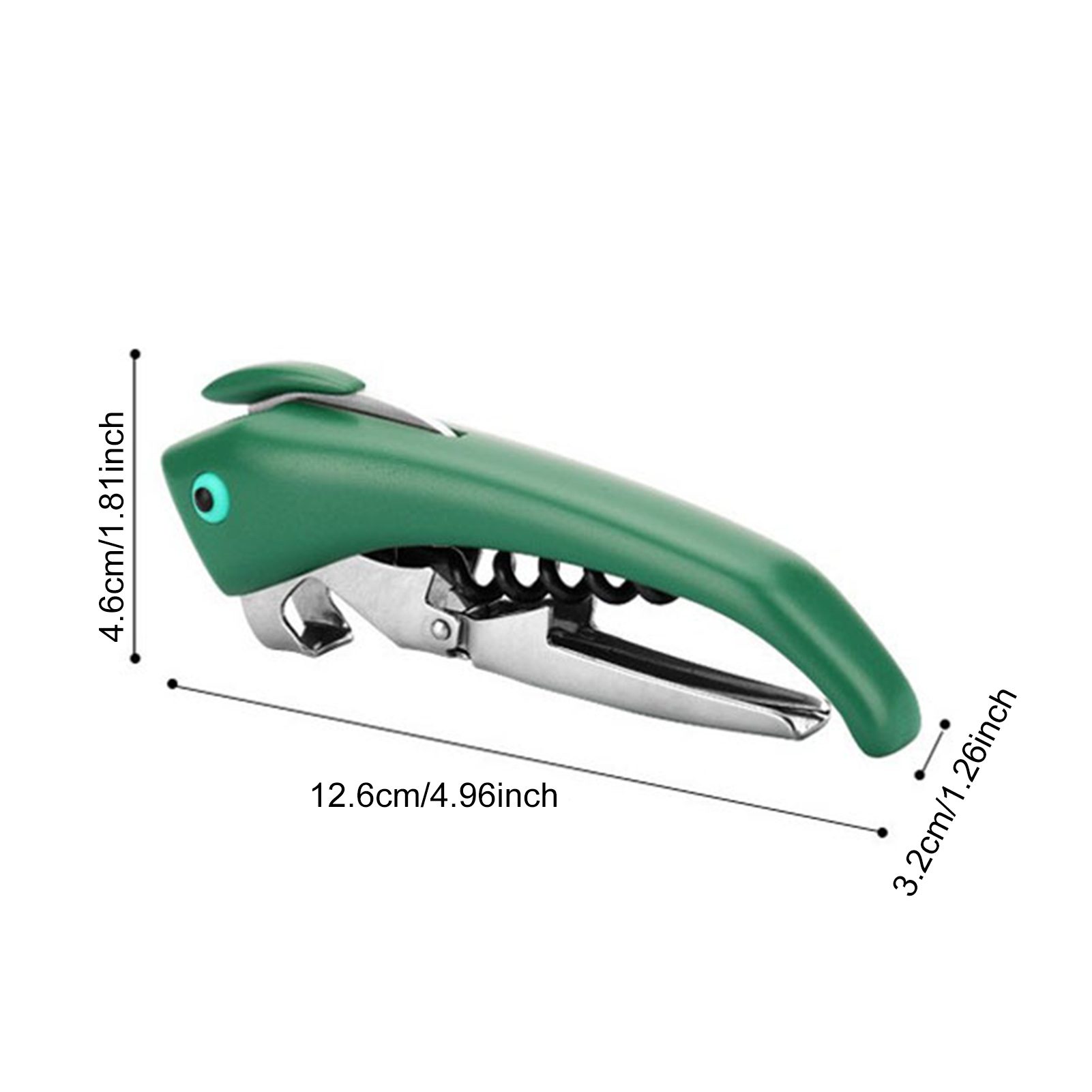 Multifunctional Stainless Steel Wine Corkscrew And Beer Opener_voghion.com