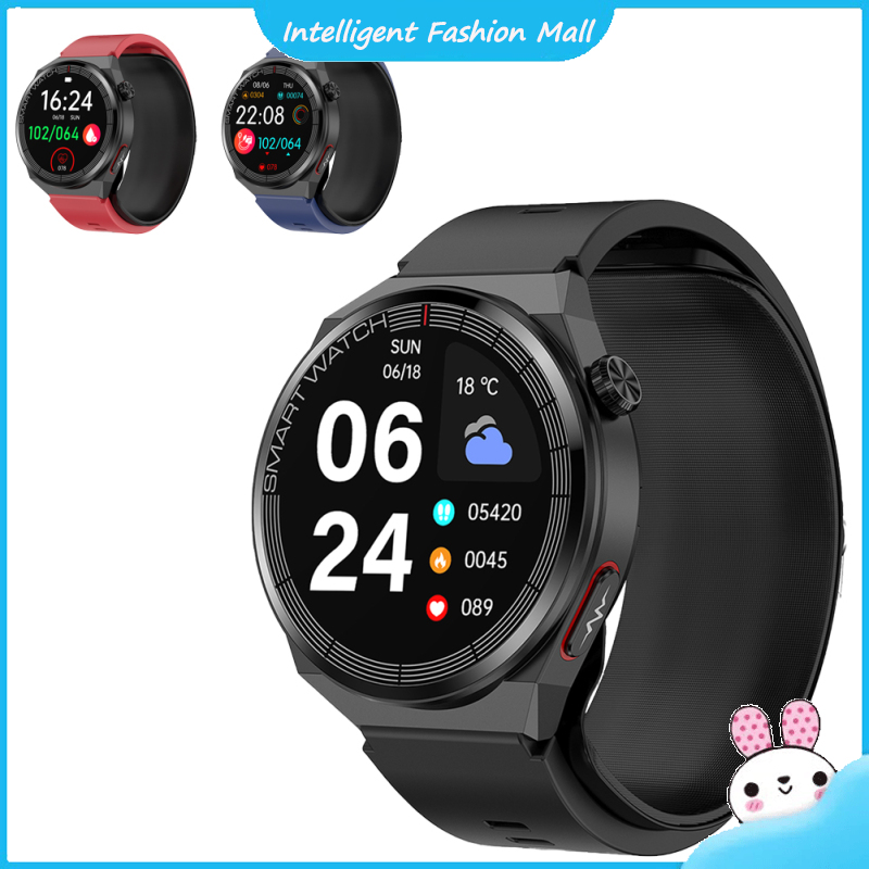 TK62 Smart Watch IP67 Waterproof Blood Glucose Heart Rate Blood Oxygen Blood Pressure Monitor Activity Trackers 1.42" Full Touch Screen Fitness Tracker For Men Women ราคา 3,057 บาท*ส่งฟรี