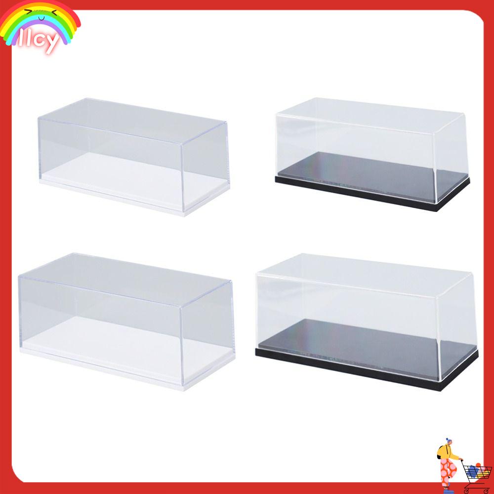 LLCY Xe mô hình đúc 1/64 Hộp Trưng Bày Acrylic Trong suốt Hộp đựng Bền Tự làm Khung trưng bày Mô hìn