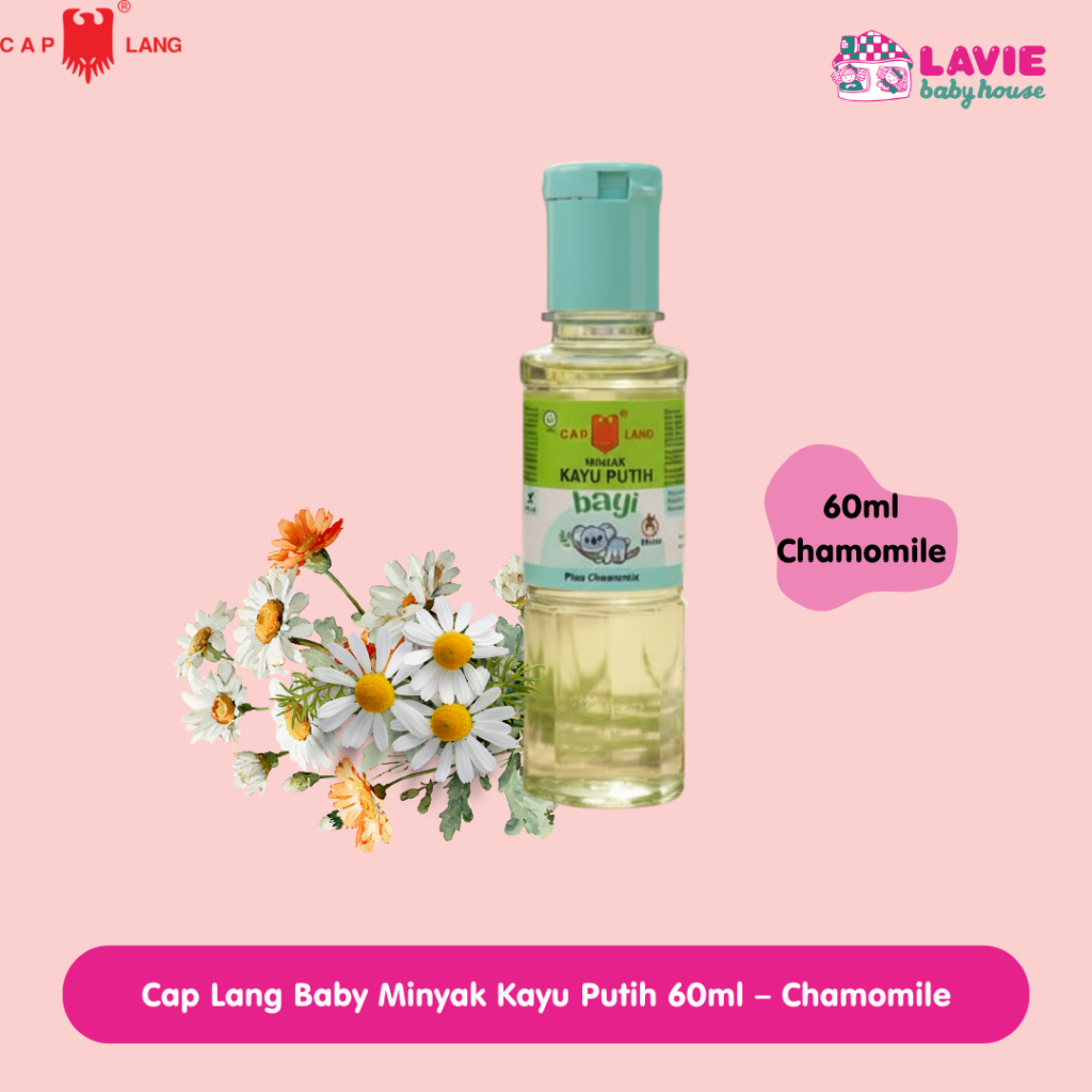 Cap Lang Baby Minyak Kayu Putih 60ml – Hangat Lembut & Menenangkan | Aman untuk Bayi - Lavie Baby House
