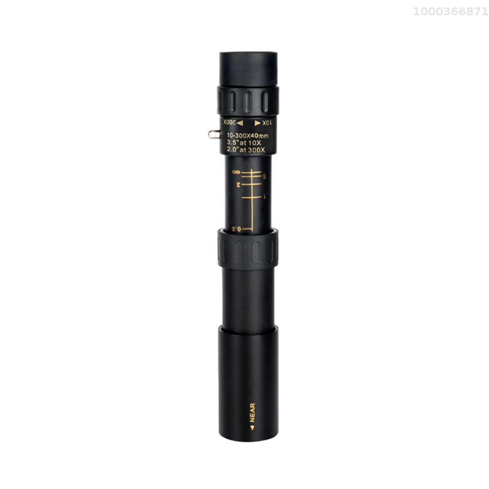 10X-300X Monocular Telescope Compact Waterproof Telescope with FMC Lens BAK4 Prism Carrying Bag Lanyard for Concert Ball Games Bird Watching Hiking ราคา 314 บาท*ส่งฟรี