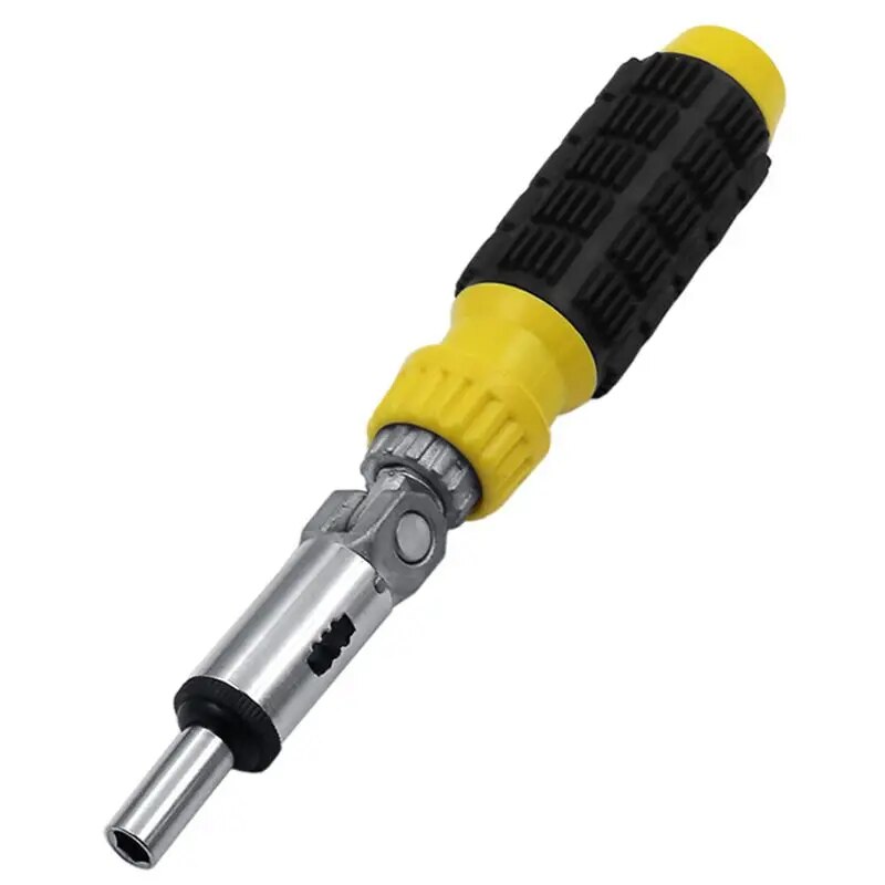 Bán xả hàng điều chỉnh 0-180 độ đa năng tuốc nơ vít kiểu bánh cóc bên trong góc lục giác m7da