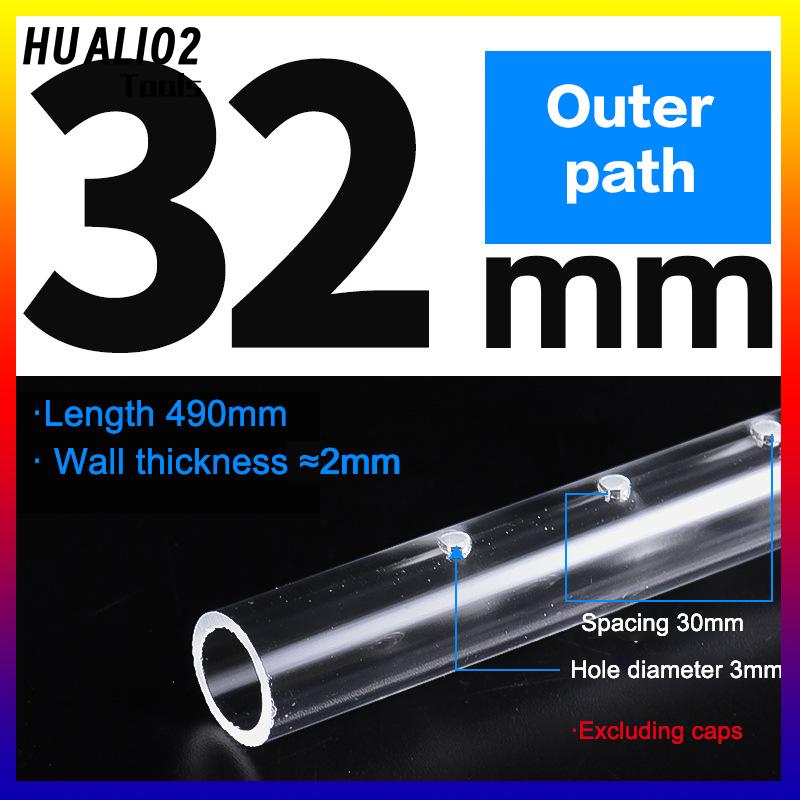 HUALI02 Bể cá lọc mưa phun Bar dòng chảy ra ống trong suốt Acrylic mưa vòi hoa sen Outlet Ống kit bể cá Bộ lọc bên ngoài accessries - 3