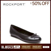 Rockport Reagan Pump Bow Black Womens Shoes