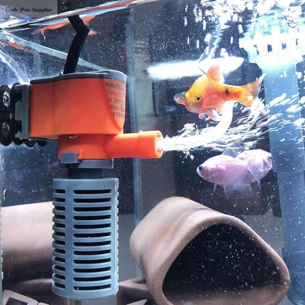GUDY 1 pcs 3-In-1 Mini for All Small Fish Tank Aquarium Air Pump Oxygen
