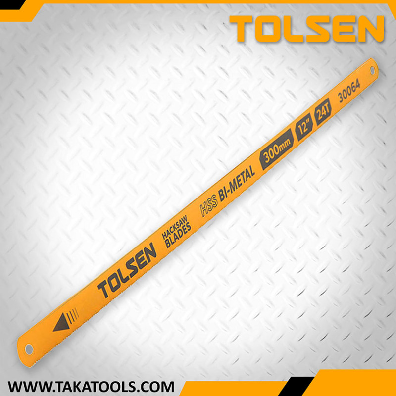 Tolsen Bi-metal hacksaw blade pkt 4 – 30064
