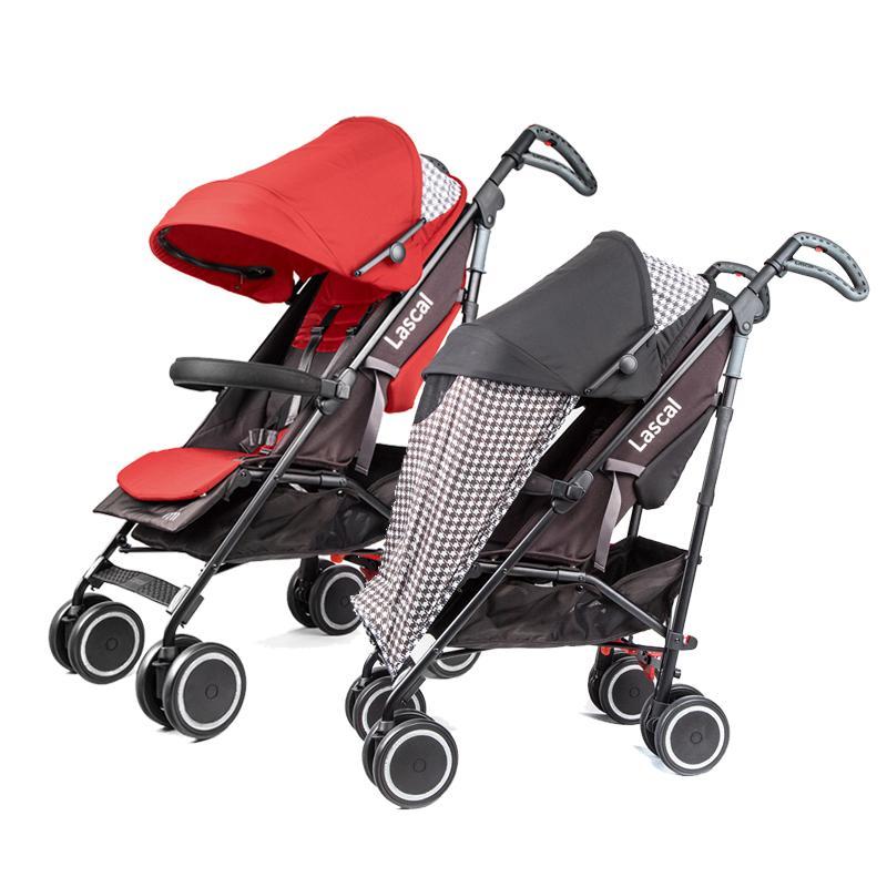 Lascal M1 buggy Stroller - Black / Red Singapore