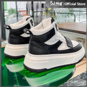 Korean Chunky High Cut Rubber shoes for women