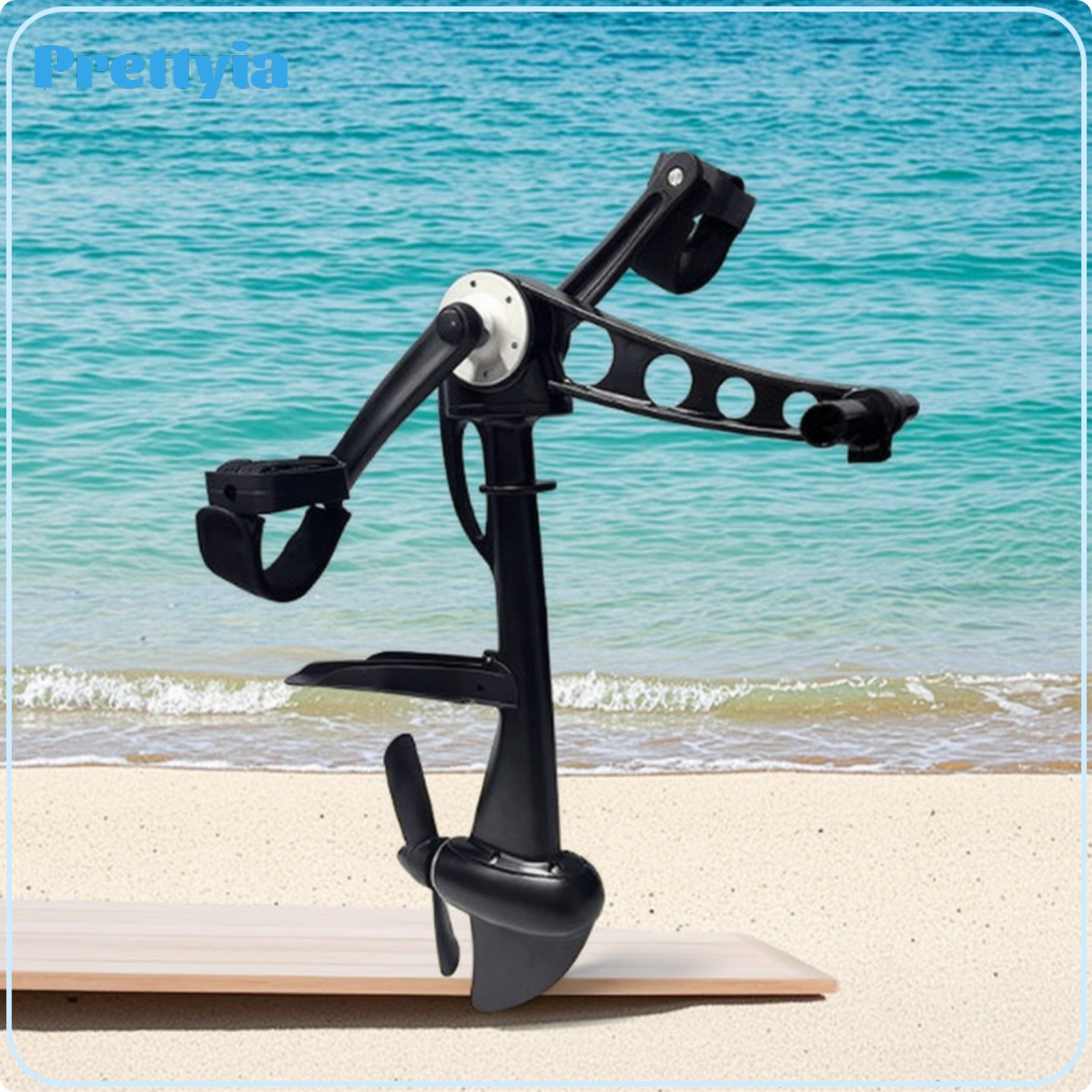 Prettyia Handsunrestricted Pedal Drive System with Propeller Efficient Kayak Pedal Drive Wear-Resistant Foot-Operated Propulsion Device Smooth for Kayakers ราคา 13,069 บาท*ส่งฟรี