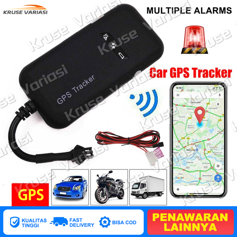 【Gt】gps tracker for car/gt02 GPS tracker for car motorcycle GPS tracker app GSM GPRS vehicle accurate hidden and open time locator GPS tracker/real time/anti theft/GPS for remote motorcycle/GPS remote motorcycle Harga 81,000 rupiah*Gratis Ongkir