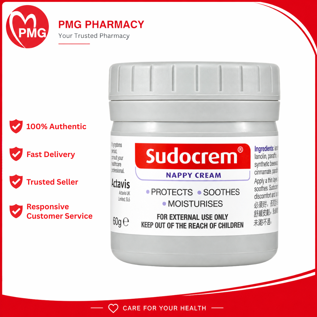 [PMG PHARMACY] Sudocrem Nappy Rash Cream 60g