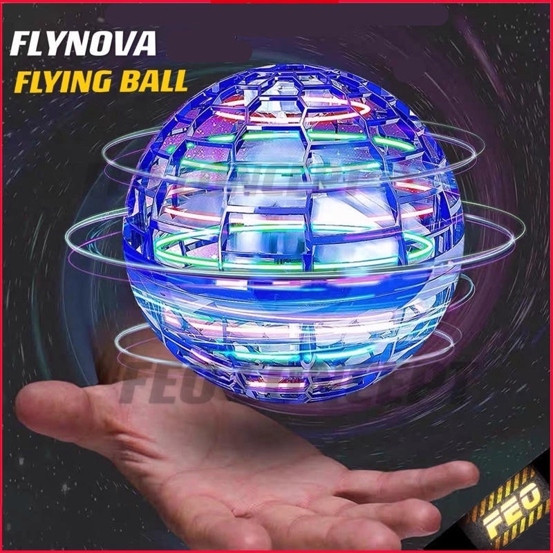 UFO ma thuật-Quả Cầu Bay Ma Thuật FLYNOVA Nhiều Chức Năng Độc Đáo Pin Sạc