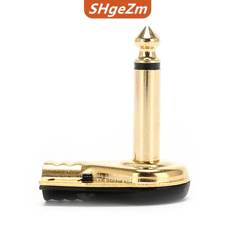 [COD] SHgeZm Đầu nối Bàn đạp hiệu ứng guitar 6.35mm Bộ chuyển đổi giắc cắm guitar điện