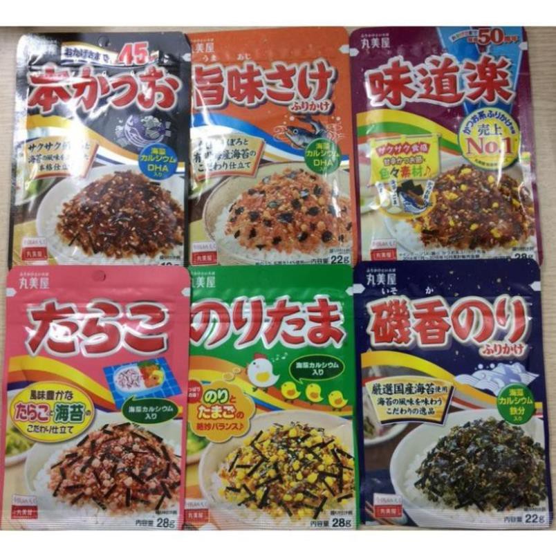 Gia Vị Rắc Cơm Cho Bé Ăn Dặm Marumiya Nhật Bản
